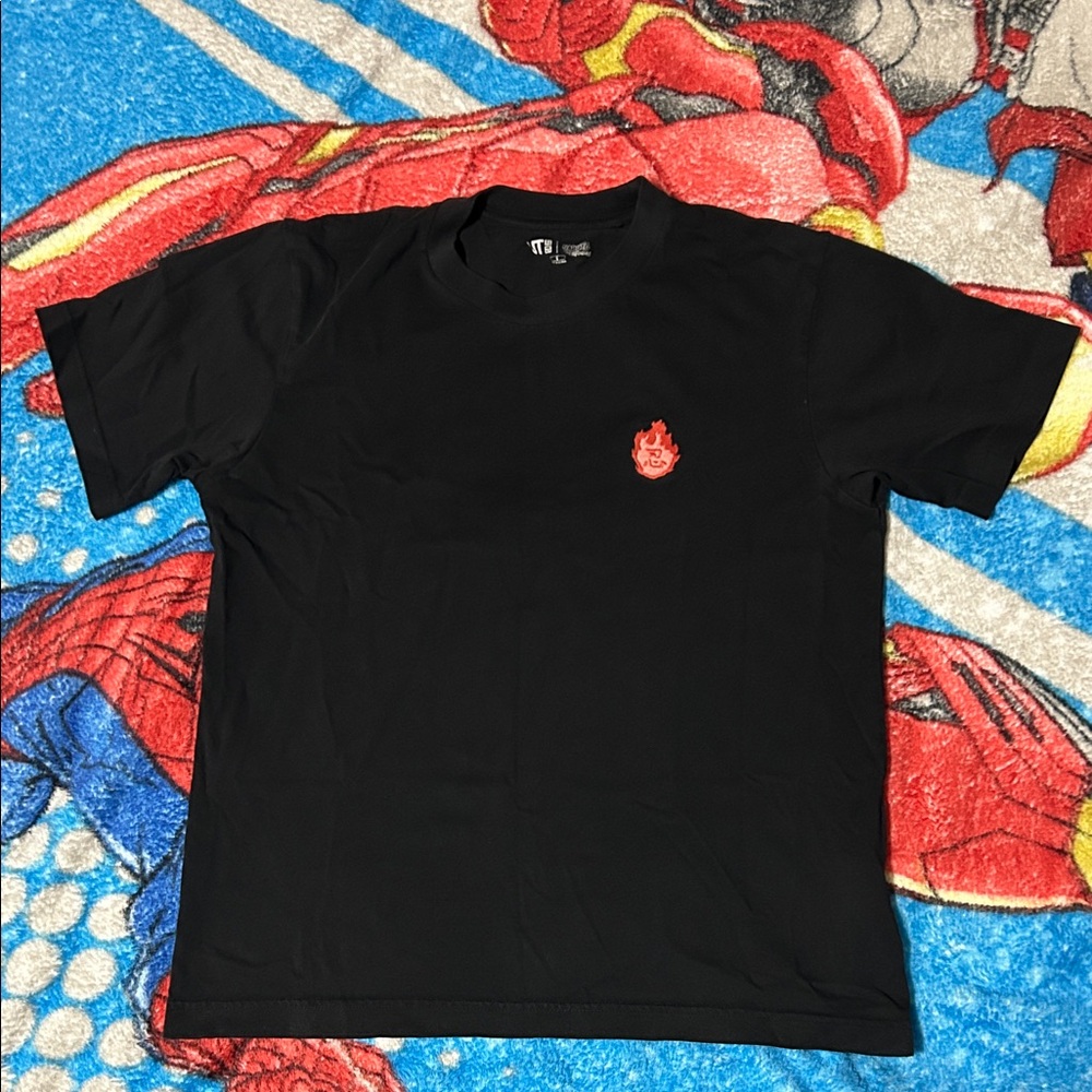 UNIQLO Naruto Shippuden Graphic Tee Shirt With Embroidery